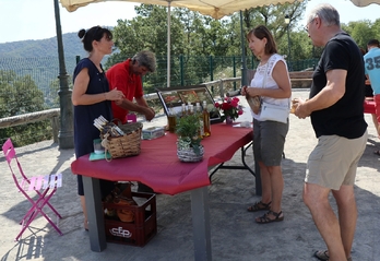 Présentation du domaine de Val de Bois lors des Lundis du Terroir 2017