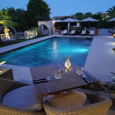 Diner piscine La Villa Dune