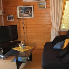 Chalet Biscaras à Gassin - Salon http://www.gassin.eu