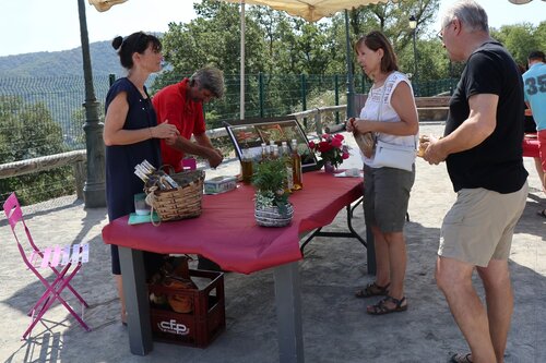 Présentation du domaine de Val de Bois lors des Lundis du Terroir 2017