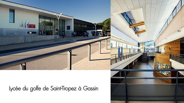 Lycée du golfe de Saint-Tropez à Gassin https://gassin.eu