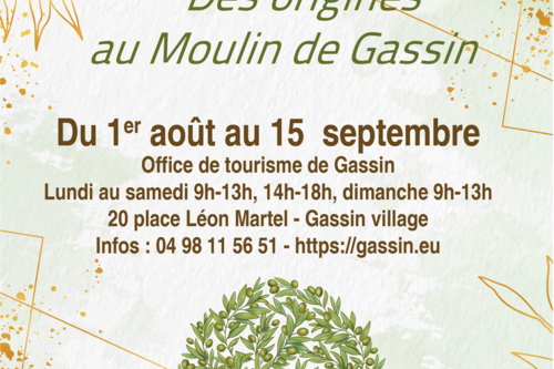Exposition sur les oliviers du Moulin de Val de Bois