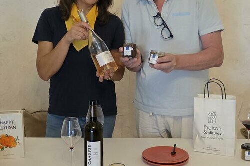 Dégustations croisées vins et confitures