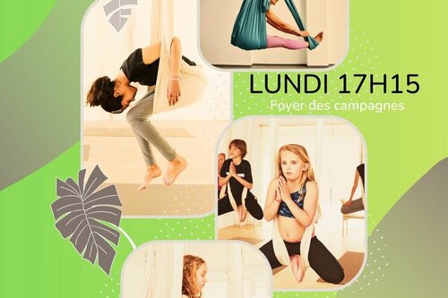 Yoga aérien pour enfants